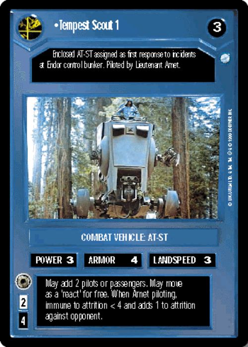 Star Wars CCG | Tempest Scout 1 - Endor | The Nerd Merchant
