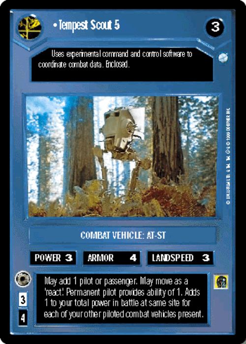 Star Wars CCG | Tempest Scout 5 - Endor | The Nerd Merchant