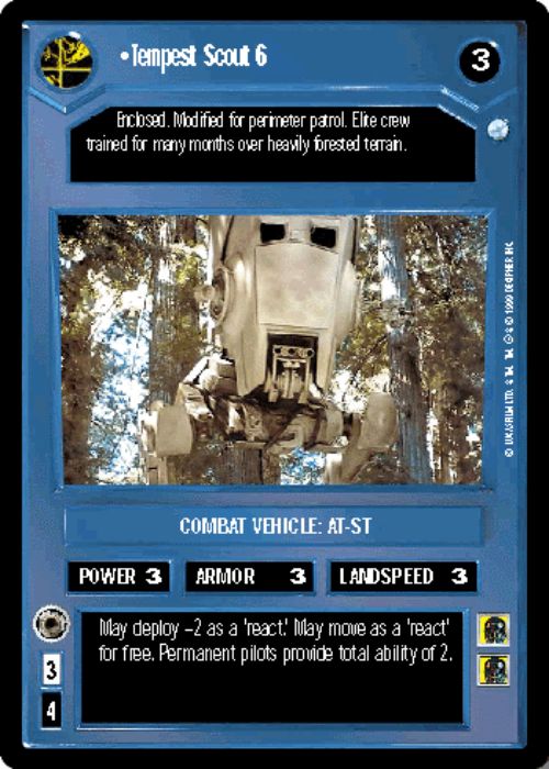 Star Wars CCG | Tempest Scout 6 - Endor | The Nerd Merchant