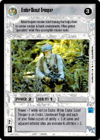 Star Wars CCG | Endor Scout Trooper - Endor | The Nerd Merchant