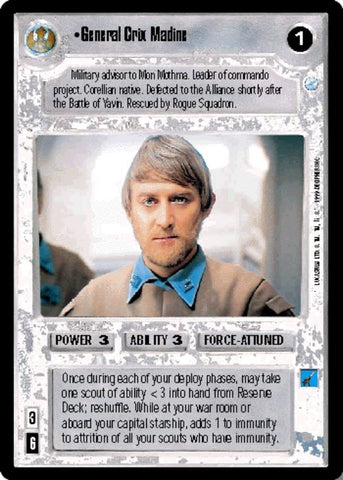 Star Wars CCG | General Crix Madine - Endor | The Nerd Merchant