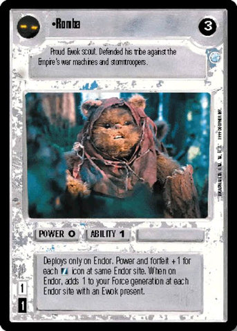 Star Wars CCG | Romba - Endor | The Nerd Merchant