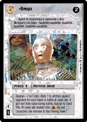 Star Wars CCG | Threepio - Endor | The Nerd Merchant