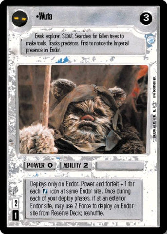 Star Wars CCG | Wuta - Endor | The Nerd Merchant