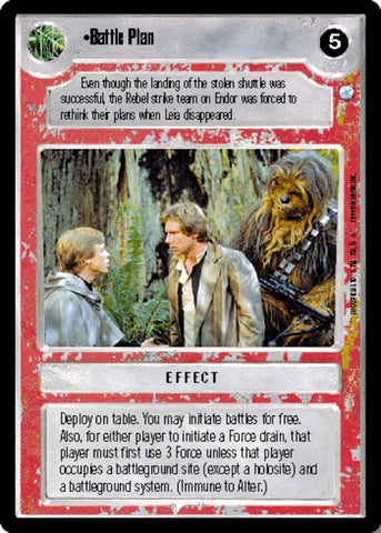 Star Wars CCG | Battle Plan - Endor | The Nerd Merchant