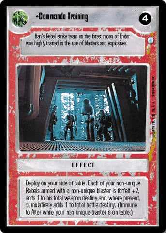 Star Wars CCG | Commando Training - Endor | The Nerd Merchant