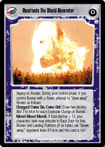 Star Wars CCG | Deactivate The Shield Generator - Endor | The Nerd Merchant