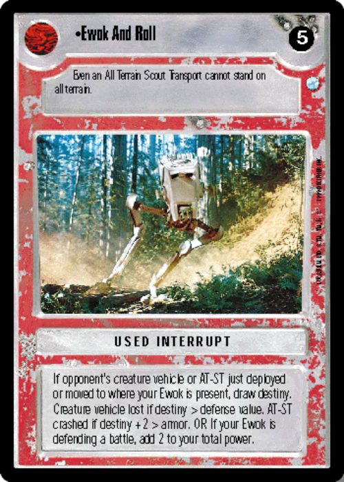 Star Wars CCG | Ewok And Roll (Foil) - Endor | The Nerd Merchant