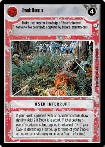 Star Wars CCG | Ewok Rescue - Endor | The Nerd Merchant