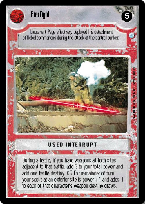 Star Wars CCG | Firefight - Endor | The Nerd Merchant
