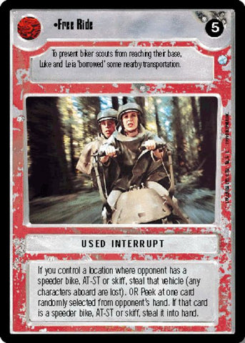 Star Wars CCG | Free Ride - Endor | The Nerd Merchant