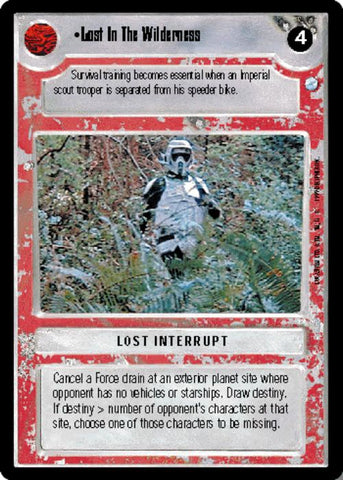 Star Wars CCG | Lost In The Wilderness - Endor | The Nerd Merchant