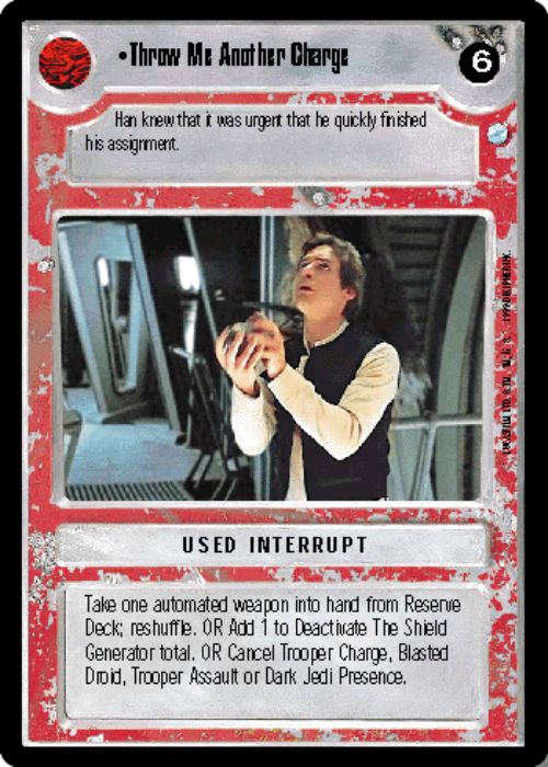 Star Wars CCG | Throw Me Another Charge - Endor | The Nerd Merchant