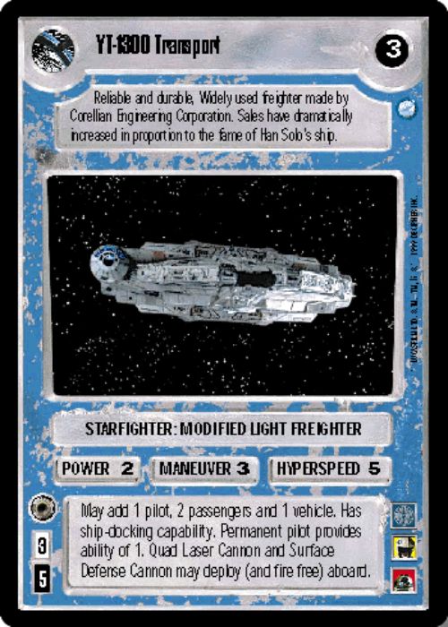 Star Wars CCG | YT-1300 Transport - Endor | The Nerd Merchant