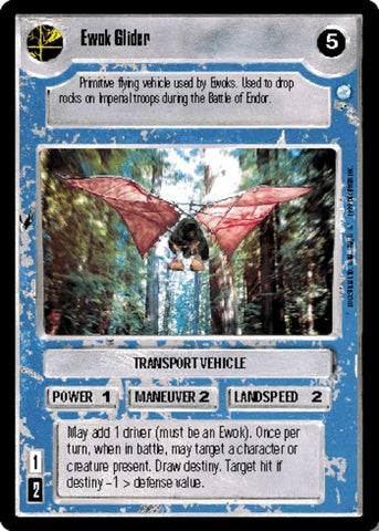 Star Wars CCG | Ewok Glider - Endor | The Nerd Merchant