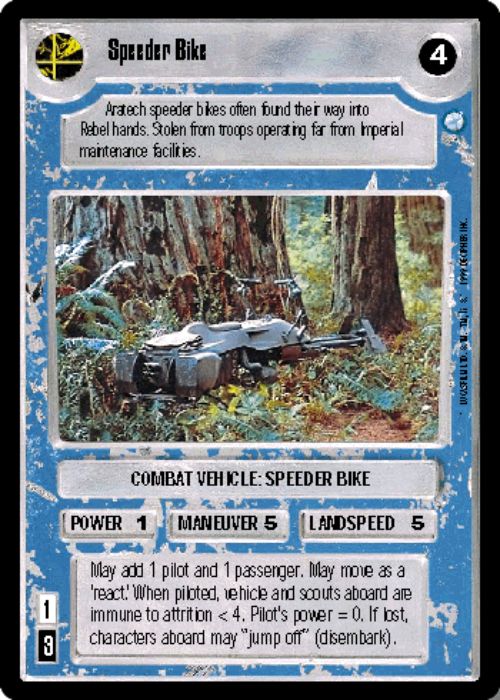 Star Wars CCG | Speeder Bike [Light] - Endor | The Nerd Merchant