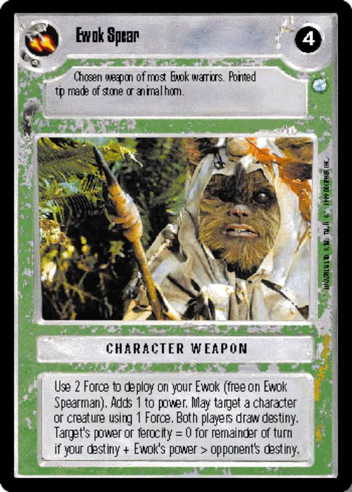 Star Wars CCG | Ewok Spear - Endor | The Nerd Merchant