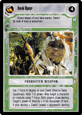 Star Wars CCG | Ewok Spear - Endor | The Nerd Merchant