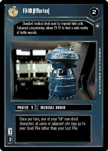 Star Wars CCG | FX-10 (Effex-ten) - Hoth | The Nerd Merchant