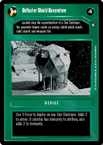 Star Wars CCG | Deflector Shield Generators - Hoth | The Nerd Merchant