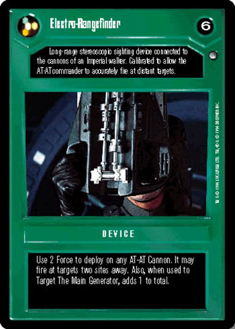 Star Wars CCG | Electro-Rangefinder - Hoth | The Nerd Merchant