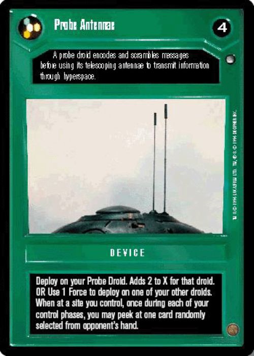 Star Wars CCG | Probe Antennae - Hoth | The Nerd Merchant
