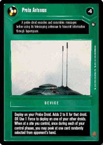 Star Wars CCG | Probe Antennae - Hoth | The Nerd Merchant
