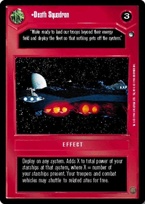 Star Wars CCG | Death Squadron - Hoth | The Nerd Merchant