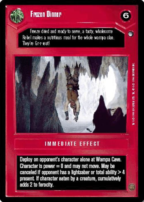 Star Wars CCG | Frozen Dinner - Hoth | The Nerd Merchant