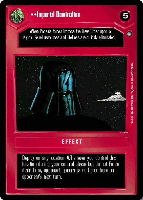 Star Wars CCG | Imperial Domination - Hoth | The Nerd Merchant
