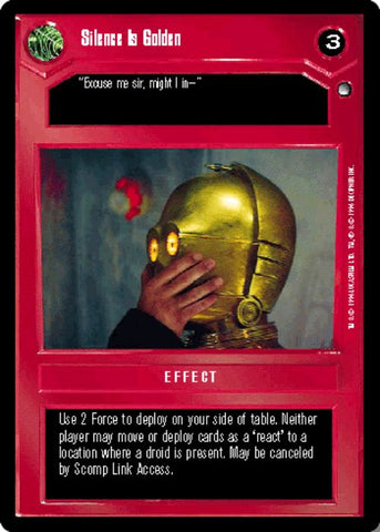 Star Wars CCG | Silence Is Golden - Hoth | The Nerd Merchant