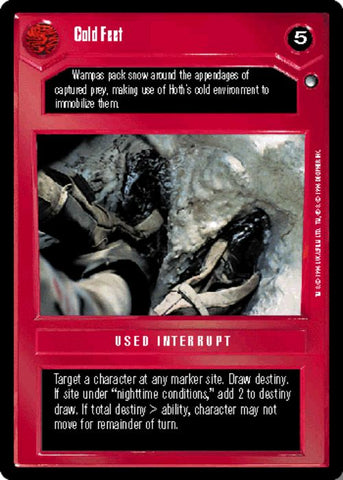 Star Wars CCG | Cold Feet - Hoth | The Nerd Merchant