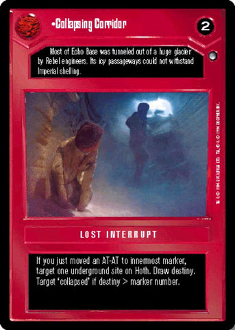 Star Wars CCG | Collapsing Corridor - Hoth | The Nerd Merchant