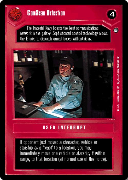 Star Wars CCG | ComScan Detection - Hoth | The Nerd Merchant