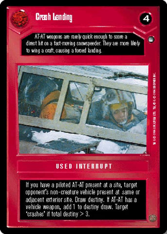 Star Wars CCG | Crash Landing - Hoth | The Nerd Merchant