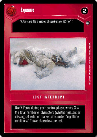 Star Wars CCG | Exposure - Hoth | The Nerd Merchant