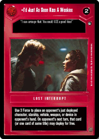 Star Wars CCG | I'd Just As Soon Kiss A Wookiee - Hoth | The Nerd Merchant