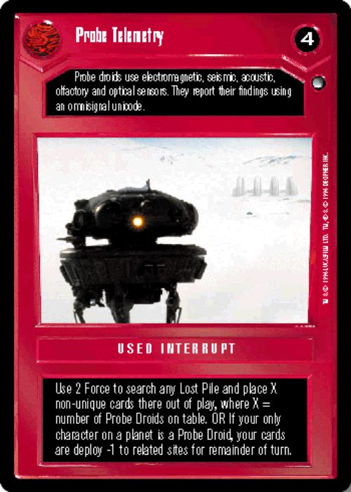 Star Wars CCG | Probe Telemetry - Hoth | The Nerd Merchant