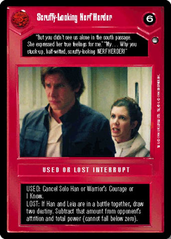 Star Wars CCG | Scruffy-Looking Nerf Herder - Hoth | The Nerd Merchant