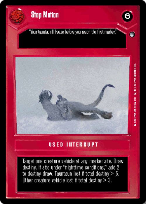 Star Wars CCG | Stop Motion - Hoth | The Nerd Merchant