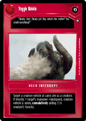 Star Wars CCG | Yaggle Gakkle - Hoth | The Nerd Merchant