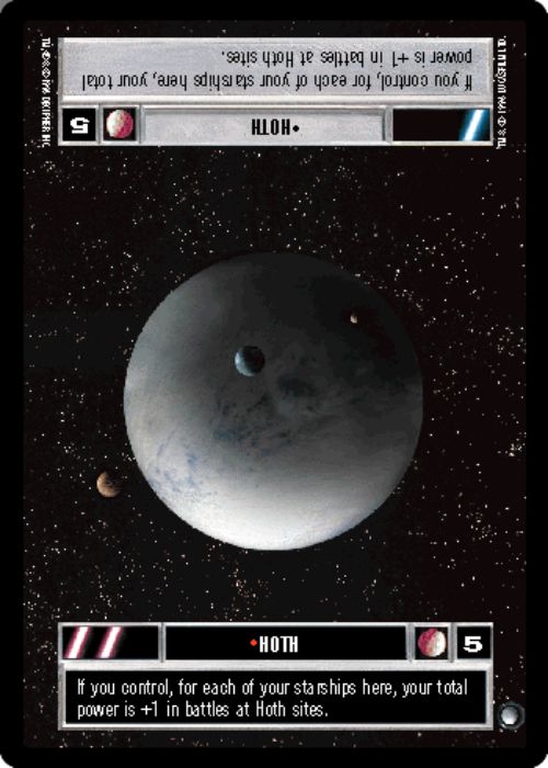 Star Wars CCG | Hoth [Dark] - Hoth | The Nerd Merchant