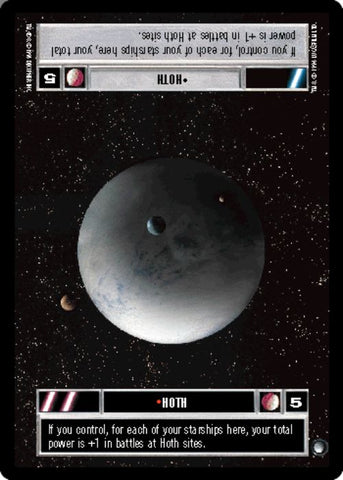 Star Wars CCG | Hoth [Dark] - Hoth | The Nerd Merchant