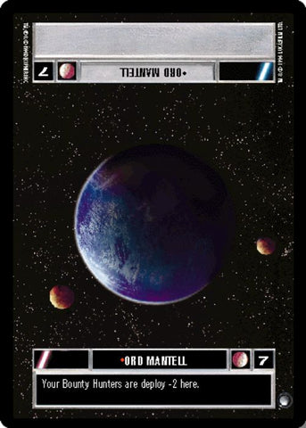 Star Wars CCG | Ord Mantell [Dark] - Hoth | The Nerd Merchant