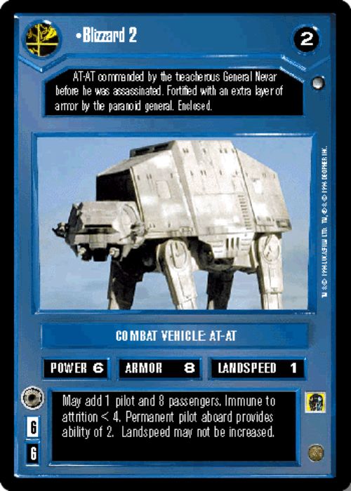 Star Wars CCG | Blizzard 2 - Hoth | The Nerd Merchant