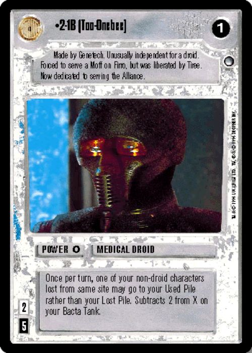 Star Wars CCG | 2-1B (Too-Onebee) - Hoth | The Nerd Merchant