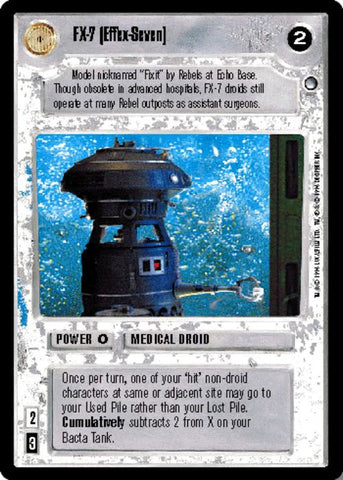 Star Wars CCG | FX-7 (Effex-Seven) - Hoth | The Nerd Merchant