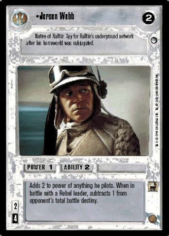Star Wars CCG | Jeroen Webb - Hoth | The Nerd Merchant