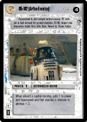 Star Wars CCG | R5-M2 (Arfive-Emmtoo) - Hoth | The Nerd Merchant