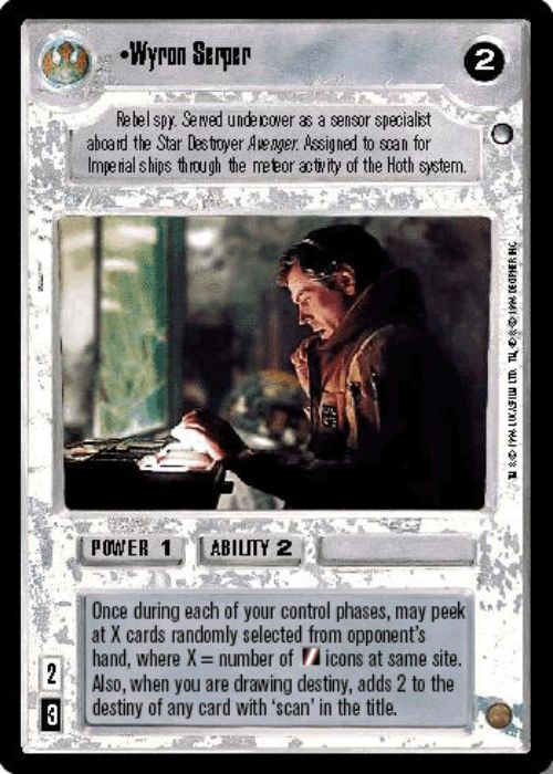 Star Wars CCG | Wyron Serper - Hoth | The Nerd Merchant